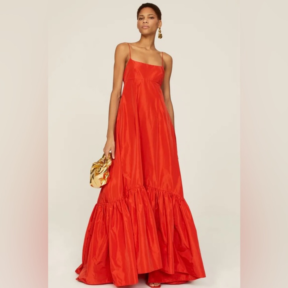 STAUD Florence Gown Maxi Dress Size M
